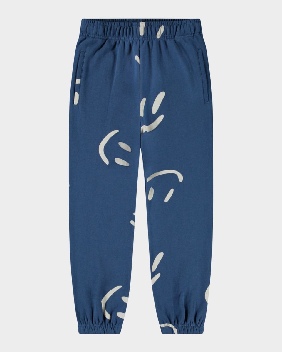 Boy's Allen Happy Face Sweatpants, Size 3-6